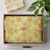 Gouden Bijenkorfpatroon Decoupage Tissuepapier (Geschenk)