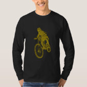 Gouden Biker T-Shirt (Voorkant)