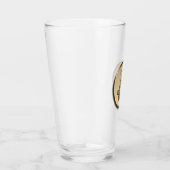 Gouden Bitcoin Glas Cup (Rechts)