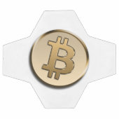 Gouden Bitcoin voetbal (Enkel)