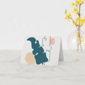 Gouden blad ontwerp kaart (Gele Bloem)