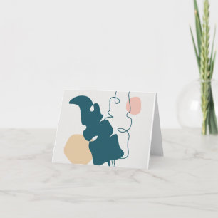 Gouden blad ontwerp kaart