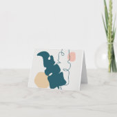 Gouden blad ontwerp kaart (Voorkant)