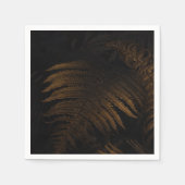 Gouden blad servet (Voorkant)