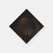 Gouden blad servet (Hoek)