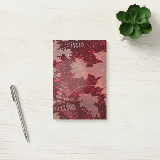 Gouden Bladeren 1 Post-it® Notes (Kantoor)