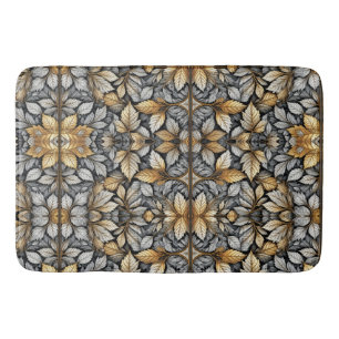 Gouden Bladeren Botanische Sherpa Badmat