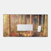 Gouden Bladeren Bureaumat (Keyboard & Muis)