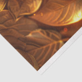 Gouden Bladeren Decoupage Tissuepapier (Detail)