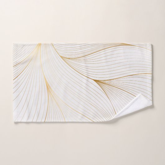 Gouden bladeren handdoek (Handdoek)