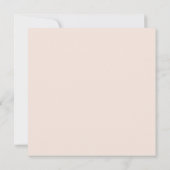 Gouden bladeren op Goud Lijst Save the Date (Achterkant)