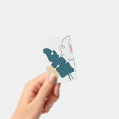 Gouden bladontwerp badge (Handheld)