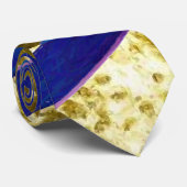 Gouden Blauwe Das (Opgerold)