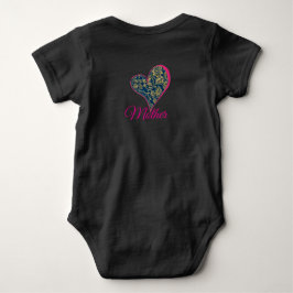 Gouden Blauwe Elegantie Romper