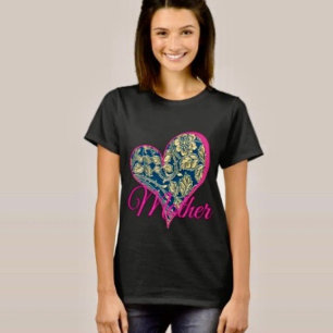 Gouden Blauwe Elegantie T-shirt