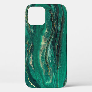 Gouden Blauwe Marmering: Vloeibare Kunst Case-Mate iPhone Case