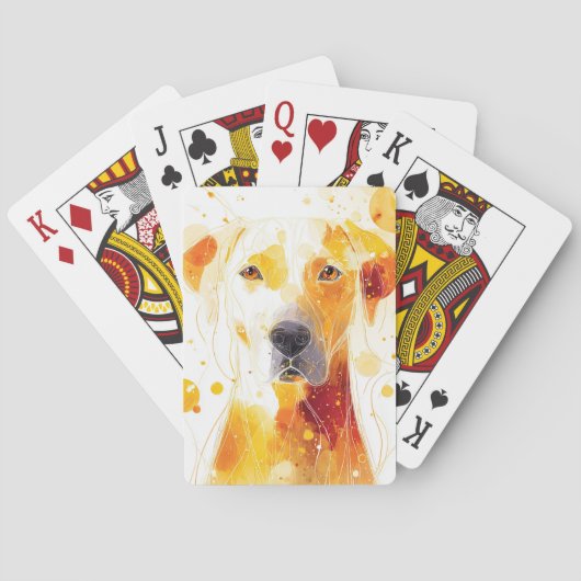 Gouden Blik Pokerkaarten (Achterkant)