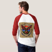 gouden blik t-shirt (Achterkant volledig)
