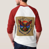 gouden blik t-shirt (Achterkant)