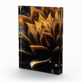 Gouden bloei in de diepten van de schemering fotoblokken (Rechts)