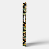 Gouden bloei op zwart Case-Mate iPhone case (Achterkant / Rechts)