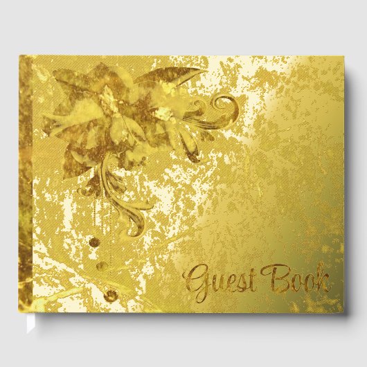 Gouden Bloem Gastenboek (Voorkant)