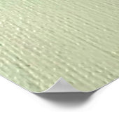 Gouden Bloem op Canvas Poster (Hoek)