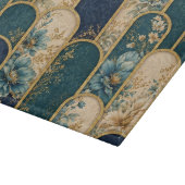 Gouden Bloem Snijplank – Elegante Keuken (Hoek)