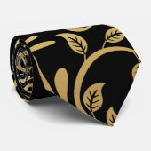 gouden bloem stropdas (Opgerold)