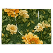 Gouden Bloem Tapijt Groot Cadeauzakje (Achterkant)