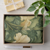 Gouden Bloem Tapijt Tissuepapier (Geschenk)