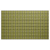 Gouden Bloem Textiel Stof (Yard (91,4 cm))