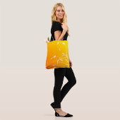 Gouden Bloem Tote Tas