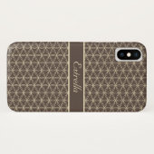 Gouden Bloem van het Leven Patroon Case-Mate iPhone Case (Achterkant (horizontaal))