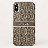 Gouden Bloem van het Leven Patroon Case-Mate iPhone Case (Achterkant)