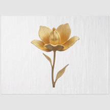 Gouden Bloem Vloeipapier