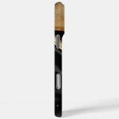 gouden bloemblaadjes schild Case-Mate iPhone case (Achterkant / Rechts)