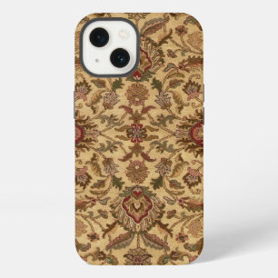 Gouden Bloemen Arabesque oosters tapijt iPhone 13 Hoesje