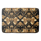 Gouden Bloemen Badmat (Voorkant)