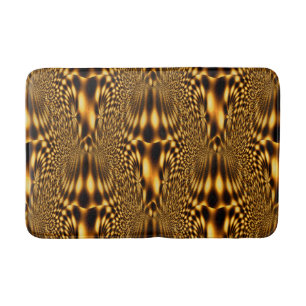 Gouden bloemen...... badmat