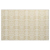 Gouden Bloemen Damask Stof (Fat Quarter)