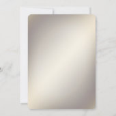 Gouden Bloemen Lijst met Rode Stenen Repetitie Din Kaart (Achterkant)