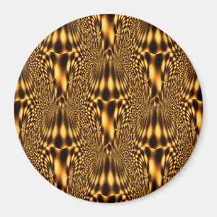 Gouden bloemen...... magneet