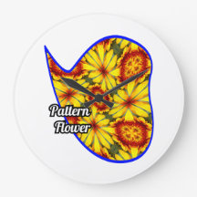 Gouden bloemen patroon