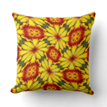 Gouden bloemen patroon