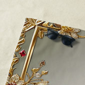 Gouden Bloemen Strandlaken (In situ)