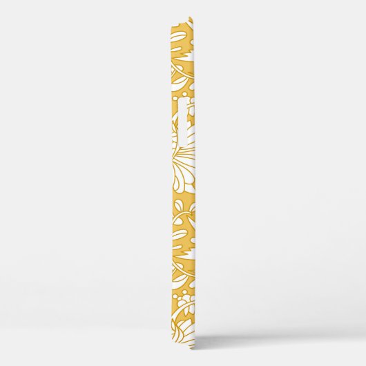 Gouden bloemendoodle, abstract handgetekend Case-Mate iPhone case (Achterkant / Rechts)