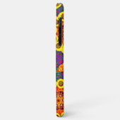 Gouden bloemenkalejdoscoop Case-Mate iPhone case (Achterkant/links)