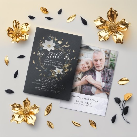 Gouden bloemenkrans doen we nog steeds gelofte ver kaart