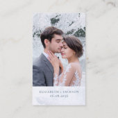 Gouden Bloemenkrans Trouw QR-code Website RSVP Informatiekaartje (Achterkant)